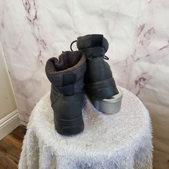 Khombu lace up waterproof fur lined hiking winter boots - Picture 4 of 7